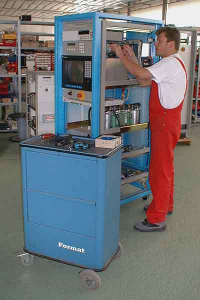 Montage eines Magnetisierger&auml;tes