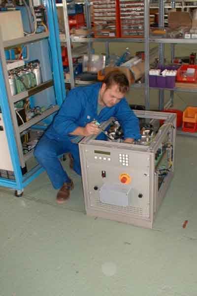 Montage eines Magnetisierger&auml;tes